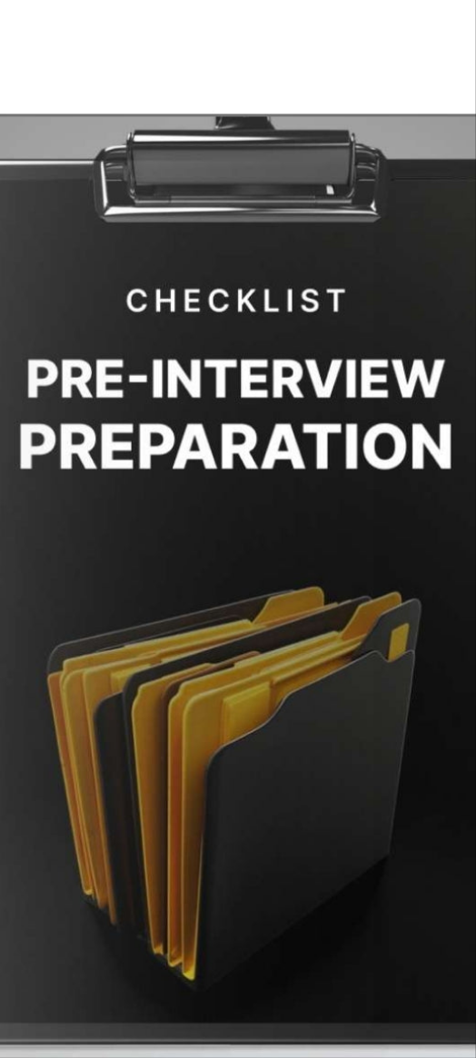 Pre-Interview preparation